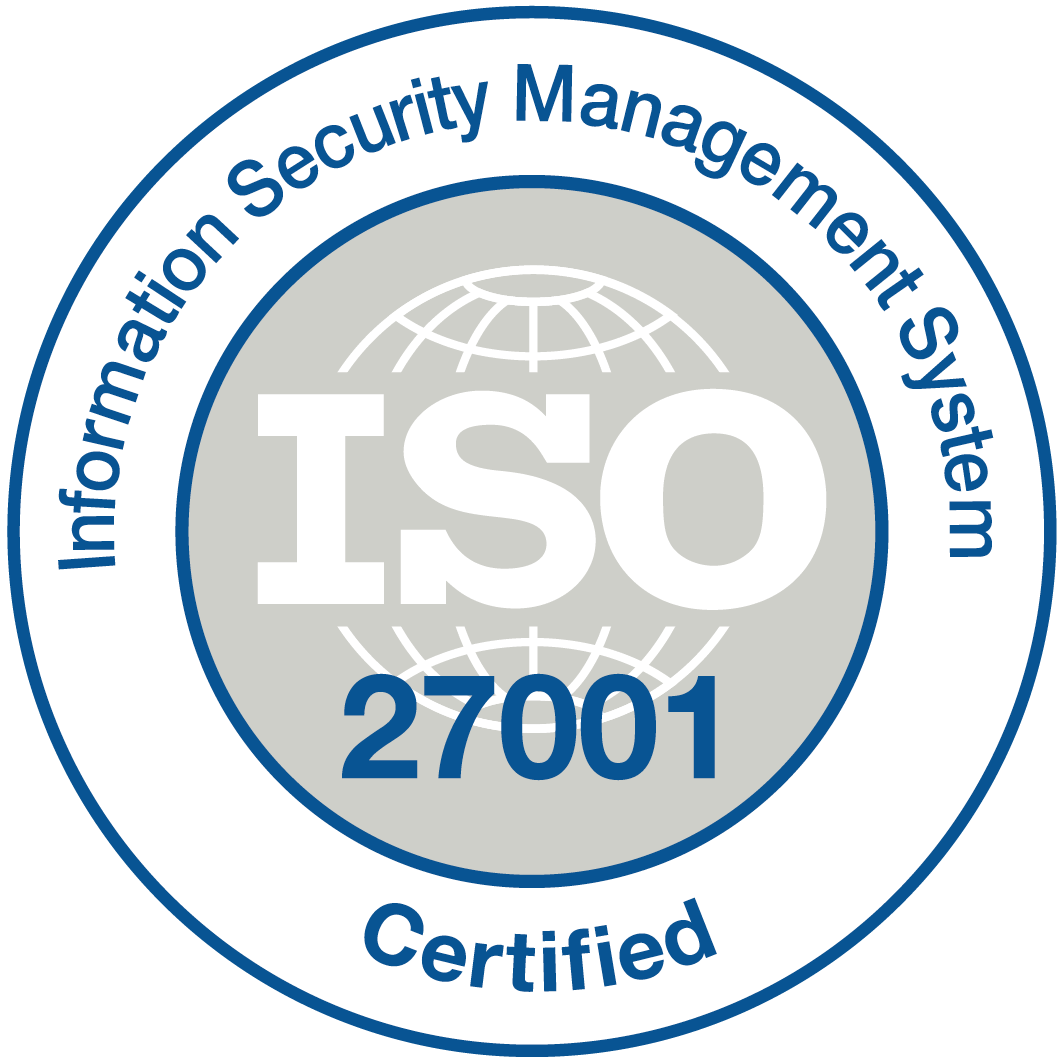 A certification of Symbiant for Information Security Management ISO 27001