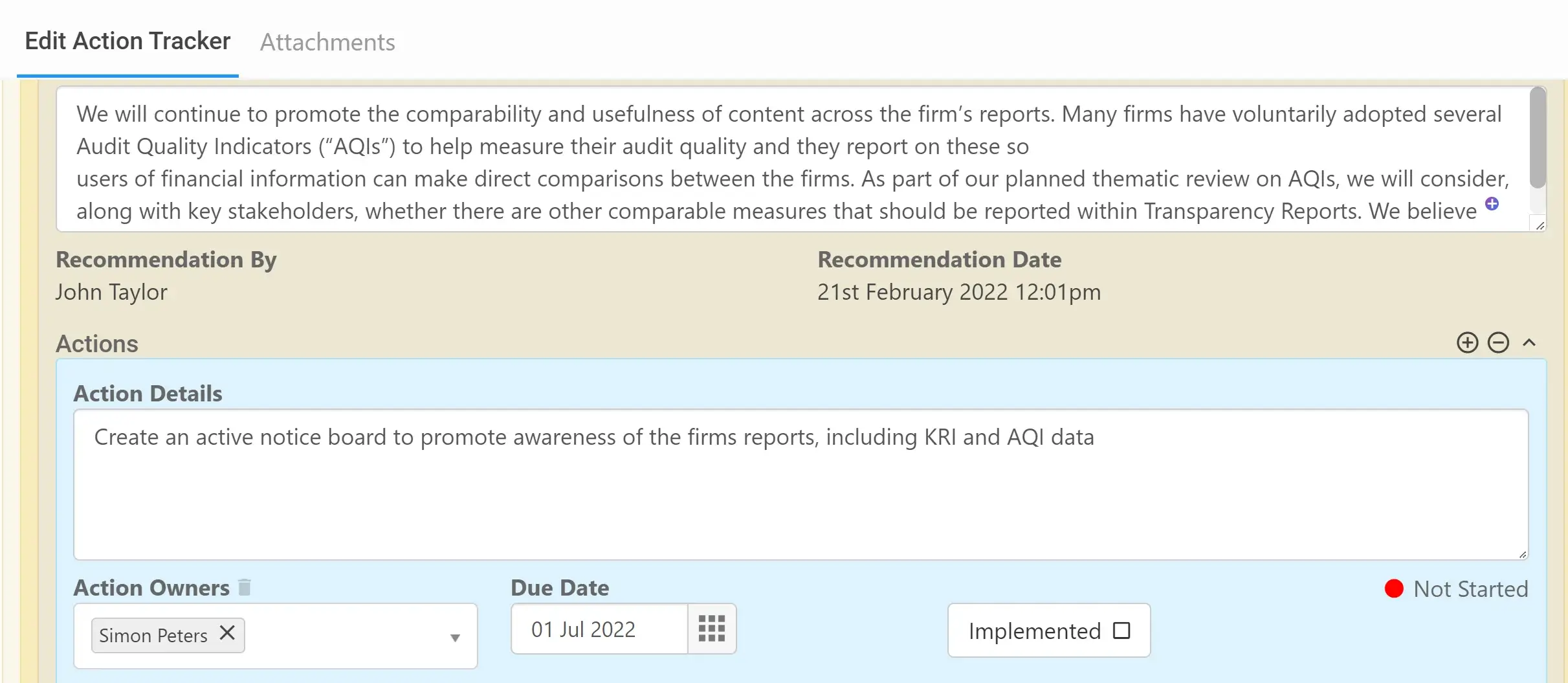 Compliance Monitoring Software Reviews and Actions