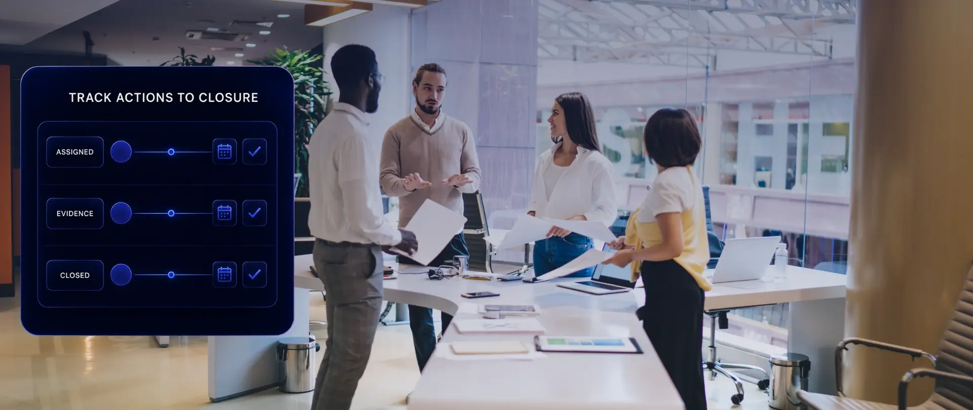 Symbiant Audit Action Tracker Software helps councils assign audit recommendations, set deadlines, send reminders, collect closure evidence and monitor outstanding or overdue actions through to completion.webp