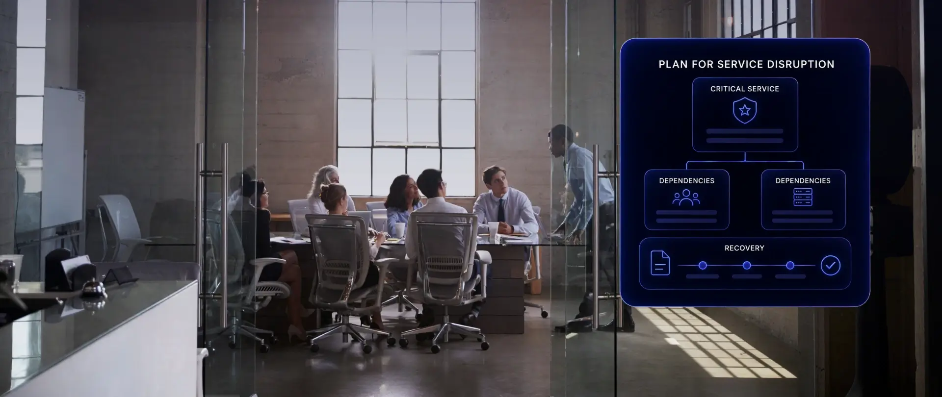 Symbiant Business Continuity Planning Software helps councils document critical services, dependencies, ownership, recovery requirements and review activity alongside the risks and incidents that could disrupt service delivery.webp