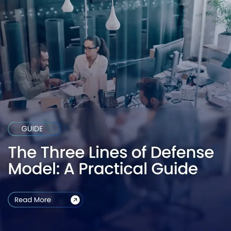 Learn the Three Lines of Defence model, its benefits, challenges, and how modern GRC platforms like Symbiant enable connected, real-time risk management.